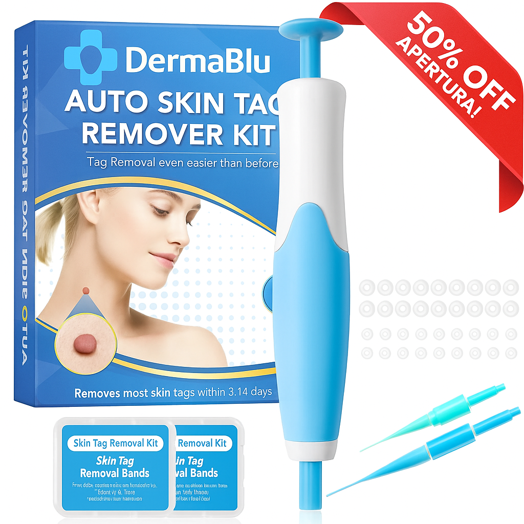 DermaBlu - Kit de Eliminación de Verrugas en Casa